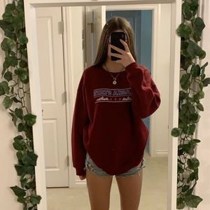 cute asos oversized sweatshirt!